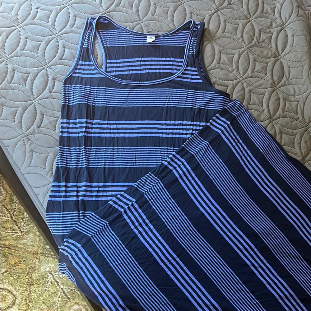 Striped Old Navy Maxi Dress